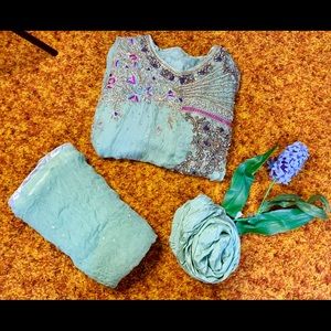 Three piece ready made dress